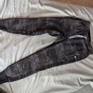 DSG black camo joggers (unisex)